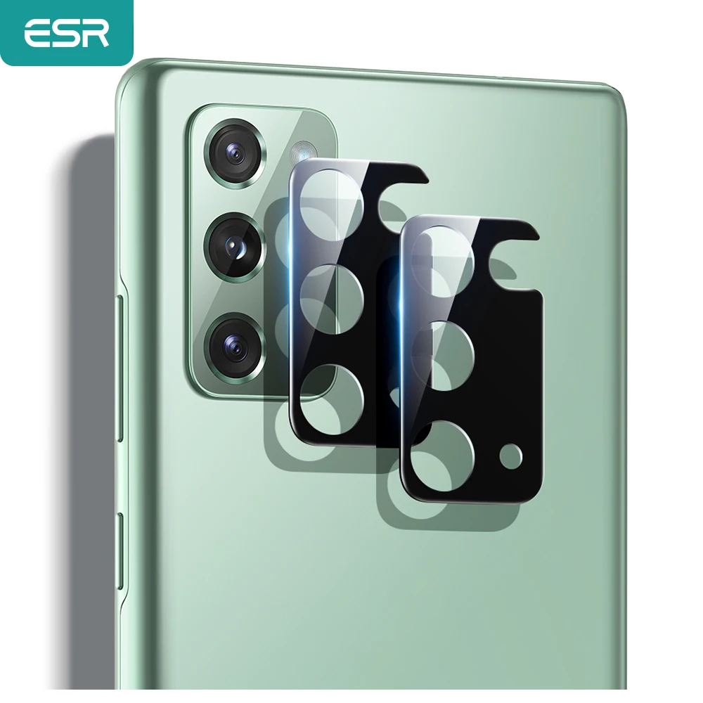 ESR Objektiv Kamere na Film, 2 v 1 Za Samsung Galaxy Note 20 Ultra/ S20 S21 Plus/Ultra Močnejši Zaščitno folijo za Steklo za S21 Ultra