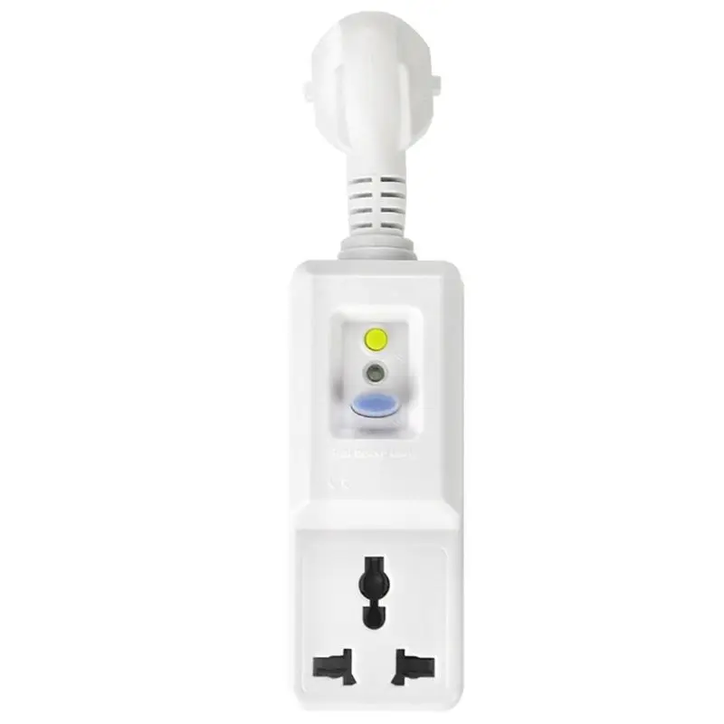 EU 16A Socket Adapter Doma odklopnika Plug Puščanje Varstvo Potovanje Stikalo 23GB
