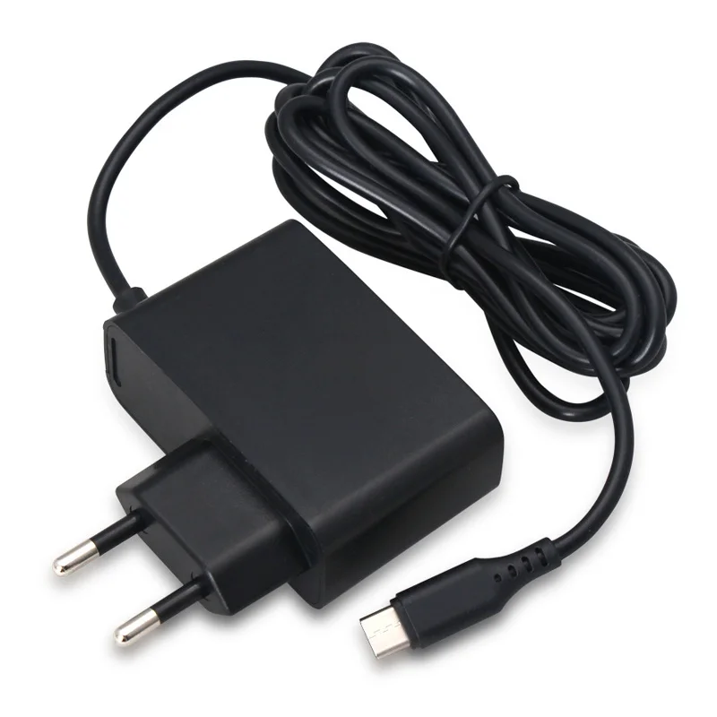 EU Priključite AC Adapter Polnilec za Nintendo Stikalo Igri Konzolo za Steno Potovanja Doma Polnilnik za Polnjenje USB Tip C Napajalni Adapter