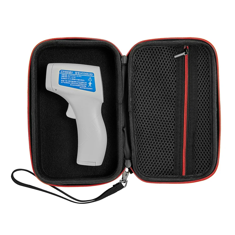 EVA Temperatura Pištolo Vrečko za Shranjevanje Primeru Zadrgo Prenosni Shockproof Neprepusten za Ročno Čelo Termometer Škatla za Shranjevanje