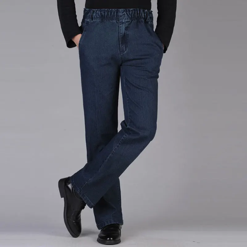 Evropski Stil Svoboden Moški Jean Hlače Plus Velikost 5XL Priložnostne Moda za Moške Jeans Hlače Hlače Denim Naravnost Ulične Moški Kavbojke