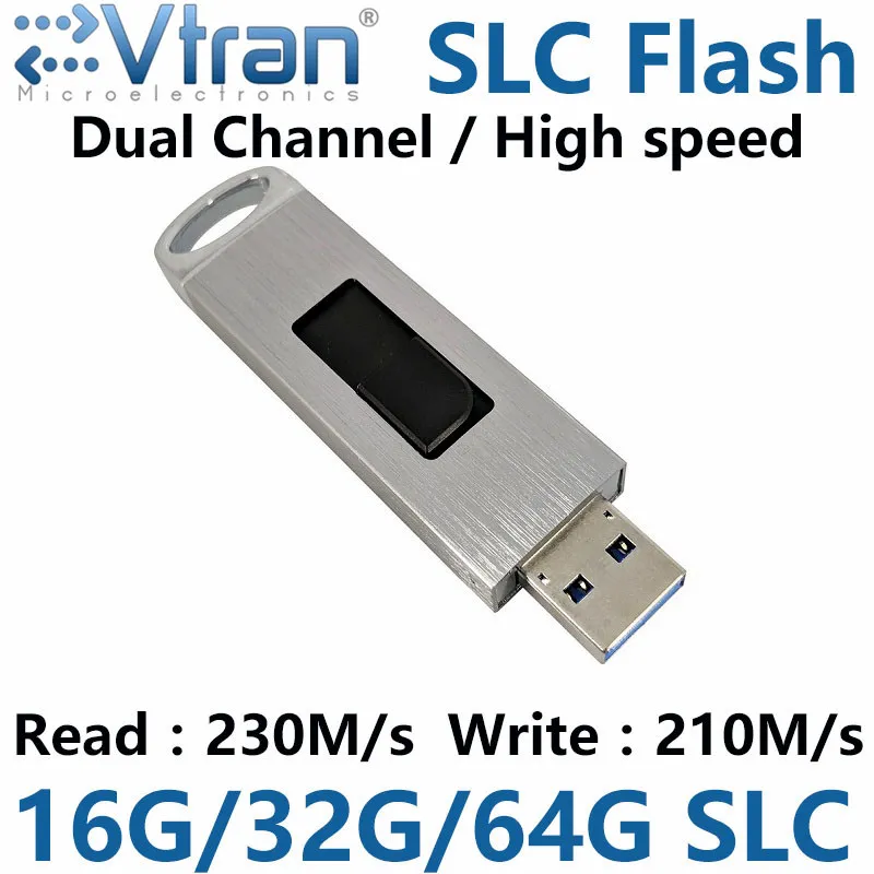 EVTRAN V03SV SLC USB3.0 SLC Pendrive 32 g 16 g 64 G 8CE SLC Branje/Pisanje 220MB/s USB3.0 FlashDisk IS903 SLC FLASH Disk, kovinsko ohišje