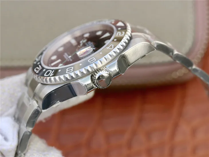 EW tovarne Rolx Greenwich serije black keramični obroč moške mehanska ura vrh replika gledam čisto razkošje watch posebna ponudba