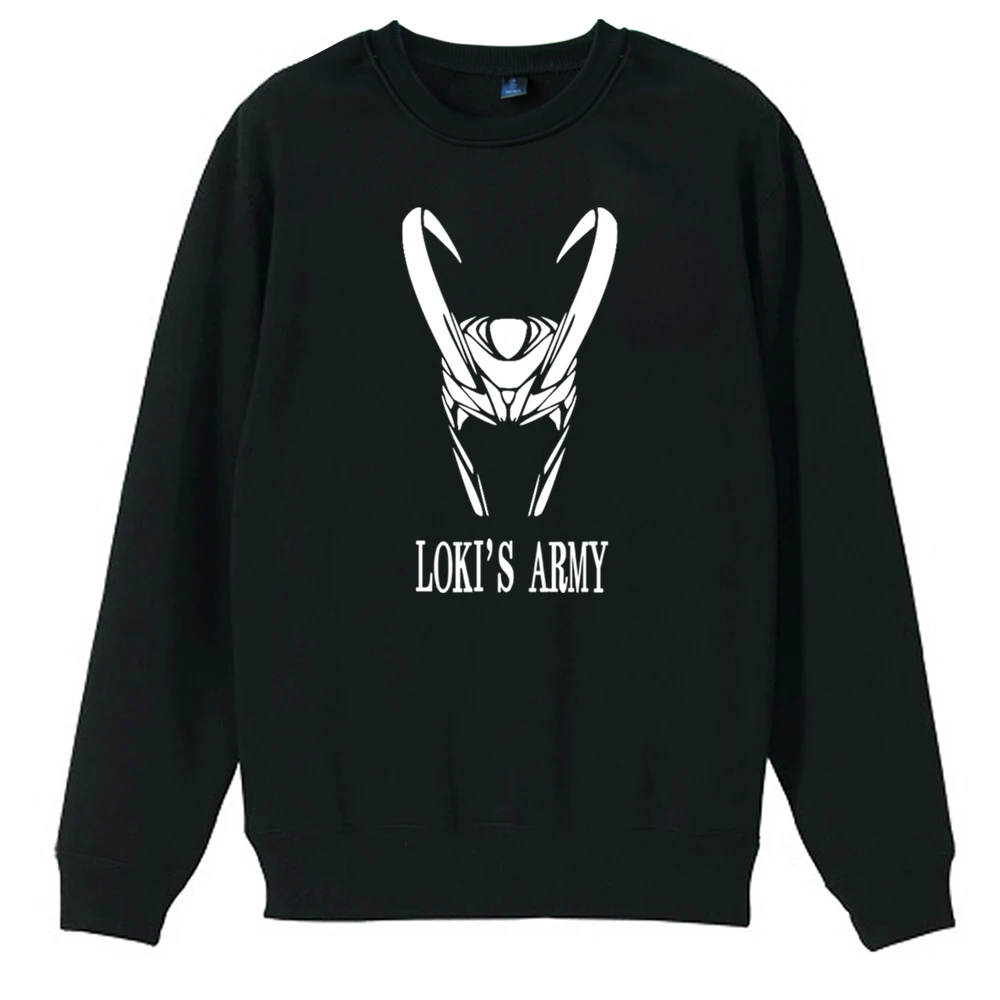 Fant moški pulover človek sweatershirt outwear Posadke Vratu Thor Čelada Loki Čelada Lokis Vojsko Nekaj Oblačil Runo ZIIART