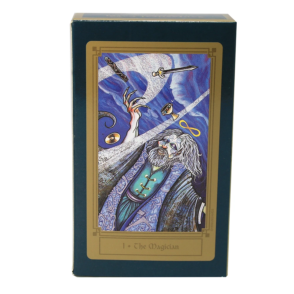 Fantastičen Tarot 78 Kart Natalie Hertz razprodana Lepa 78 Kart Zelo Stilizirane Edinstveno Duhovno Vplivala Krovom Kartice