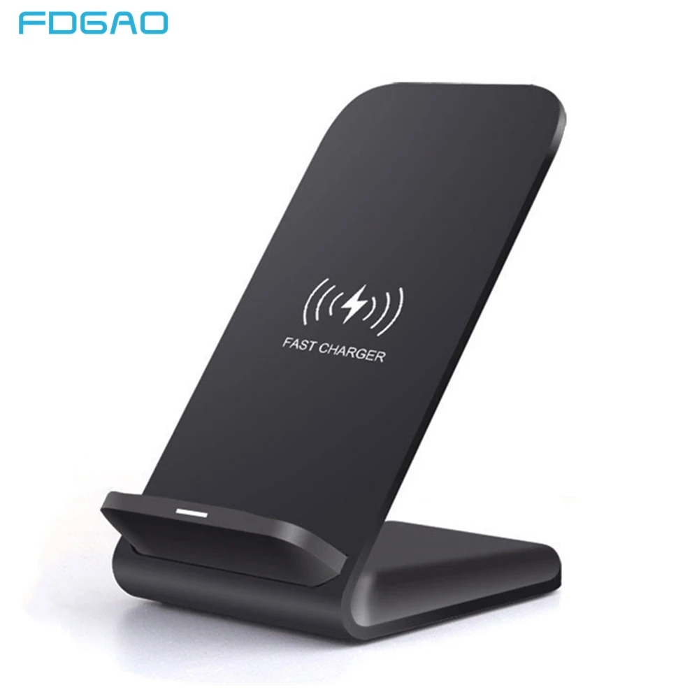 FDGAO 15W Brezžični Polnilnik Hitro Polnjenje za iPhone 11 Max Pro XS XR X 8 Airpods USB C QI Hitro Polnjenje Stojalo Za Samsung S9 S10