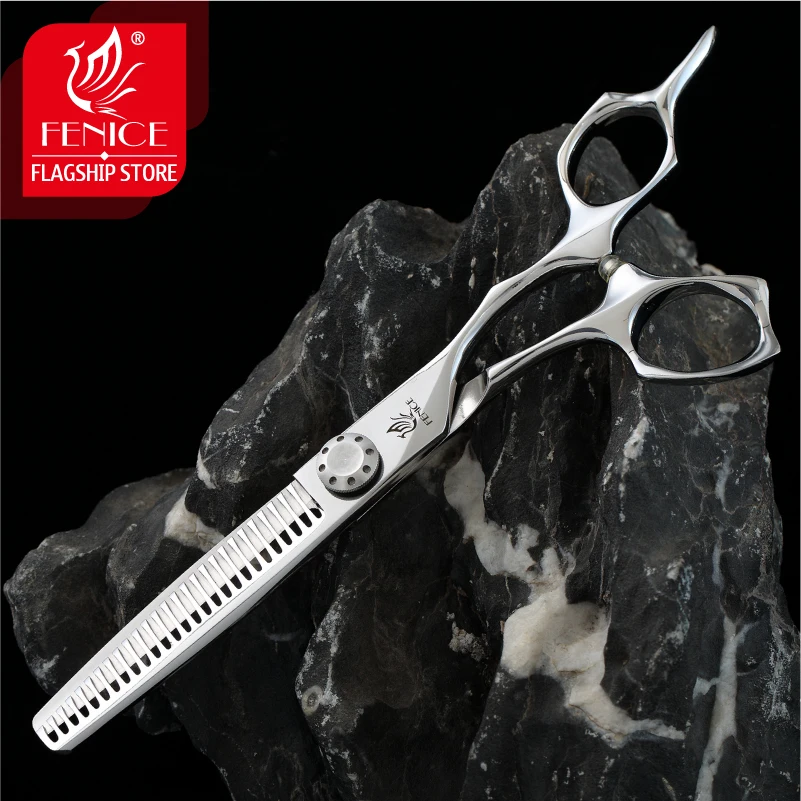 Fenice Strokovno VG10 6.0 palčni na las škarje komplet za frizerski salon frizerski škarje za rezanje in tanjšanje škarje styling orodja
