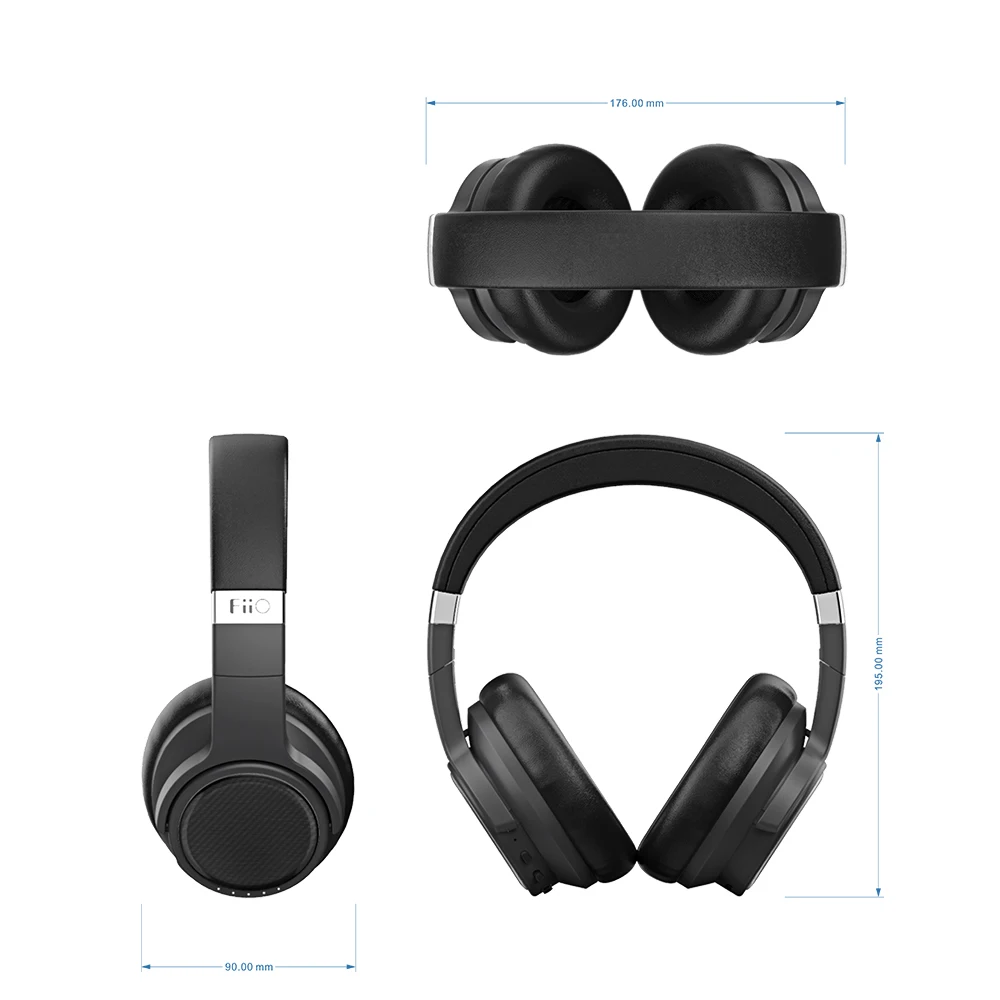 FiiO EH3NC Bluetooth 5.0 Čez Uho Hi-Fi Globok Bas Slušalke z aptX LL/aptX HD/LDAC/Mic EH3 NC