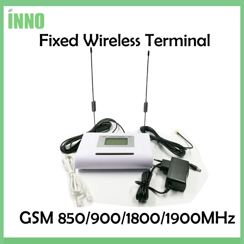 Fiksni Brezžični Terminal GSM 850/900/1900MHz, GSM Narečje 2 SIMs, Dual Pripravljenosti, Podpira alarmni sistem, PABX