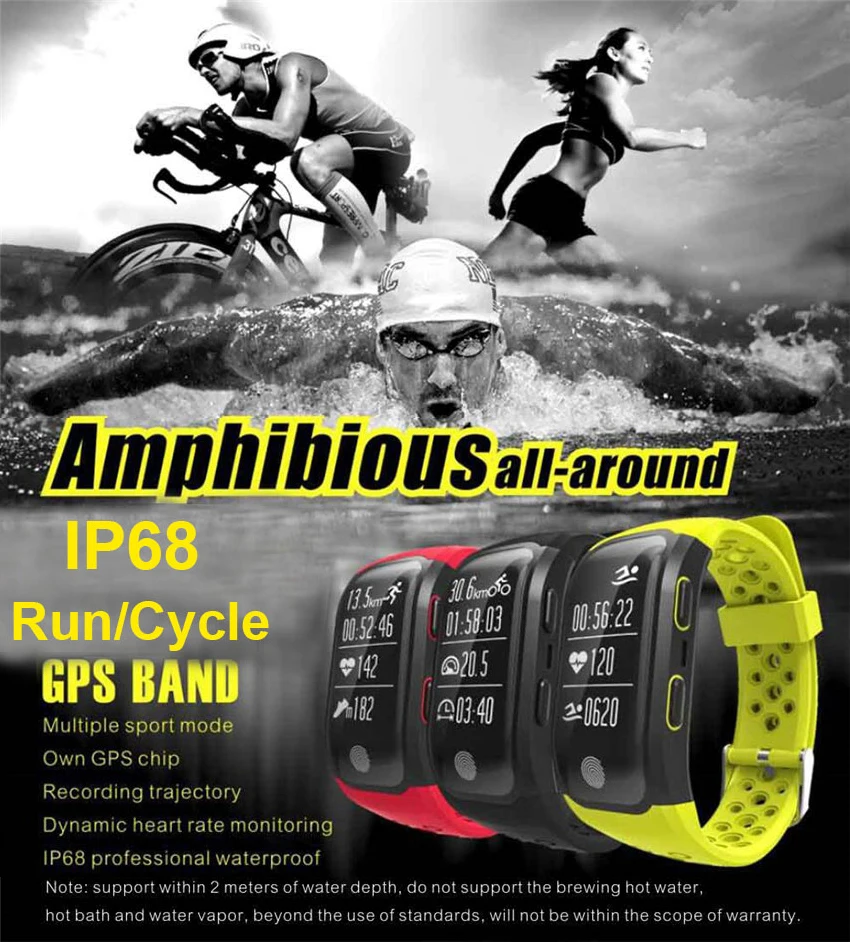 Fitnes Srčnega utripa Moški Športni polar Ure GPS Teče Kolesarski Vzpon na Prostem Teče Ure