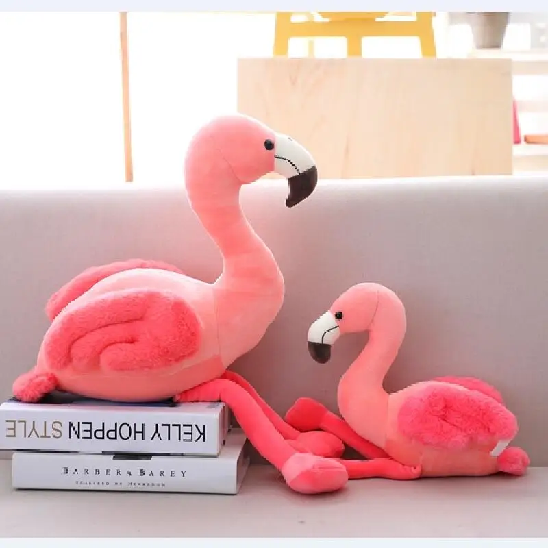 Flamingo polnjene plišastih igrač flamingo ptica polnjene mehka lutka otroci igrače darilo za rojstni dan za otroke, otroci, dekleta,