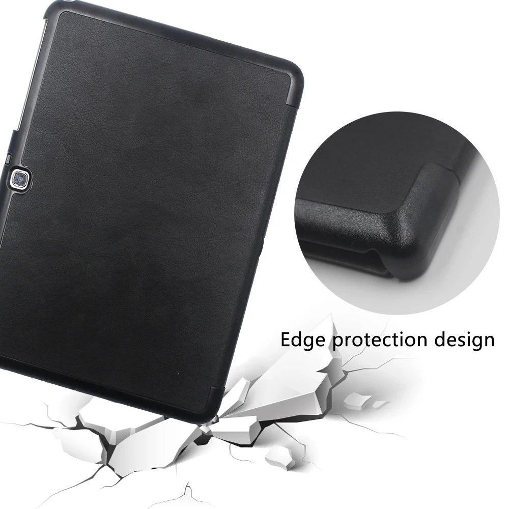 Flip Slim PU Usnje, usnjeni Zaščitni ovitek Za Samsung Galaxy Tab 3 10.1 palčni P5200 P5220 P5210 Tablet Stojalo Auto Sleep Kritje Primera