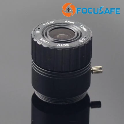 Focusafe 7.2 mm Brez popačenja 10Megapixel delovanje Fotoaparata CS Mount Objektiv