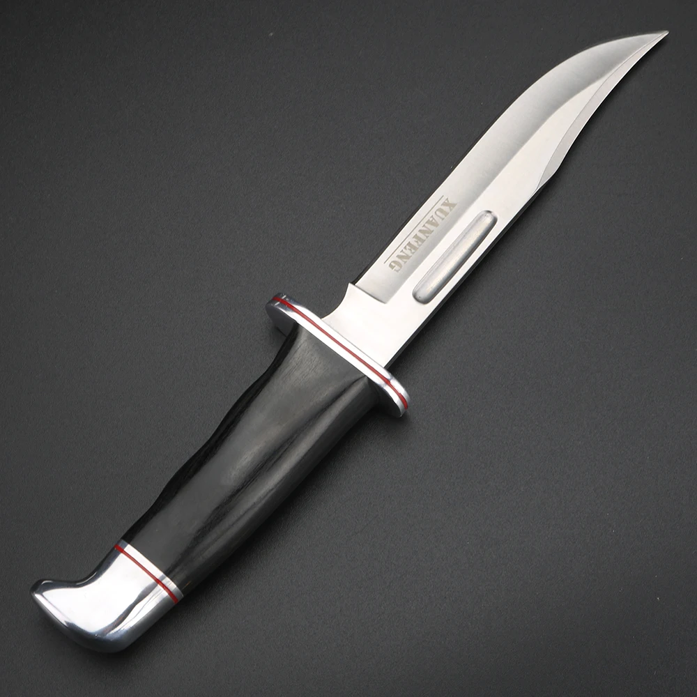 FOMALHAUT Prostem Nož za Kampiranje Divje Preživetje Naravnost Nož iz Nerjavečega Jekla Fiksno Rezilo Lov Kratek Noži za Človeka