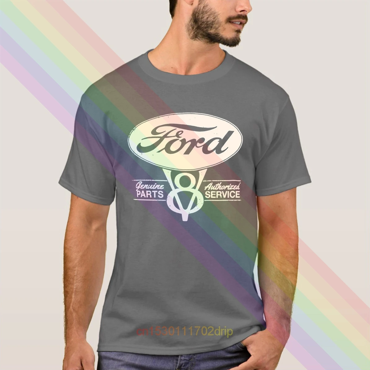 Ford Moške Live Free Lov Težko Kratek Rokav T-shirt Humor Tee Shirt Bombaž Vrhovi Grafični Neverjetno Kratek Rokav Edinstven