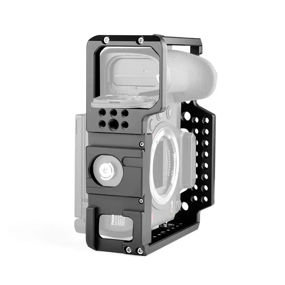 Fotoaparat Kletko za Panasonic Lumix DC-S1 /S1R Kletko S Hladno Čevelj Železniškega Nastavek Za S1 S1R S1H Video Snemanje Zaščitna torbica