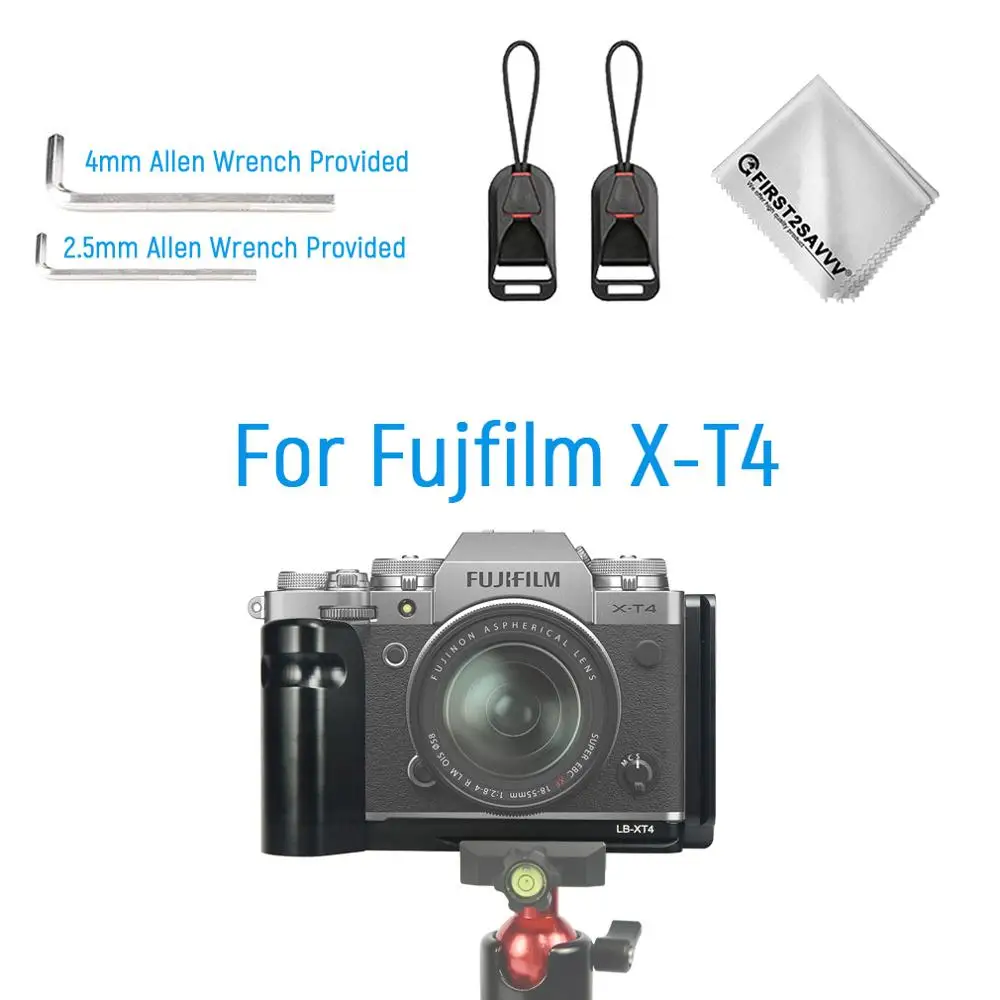 Fotoaparat L Ploščo Nosilec Arca Švicarski Glavo Stojala Imetnik LB Ročaja za Fujifilm XT4 X-T4