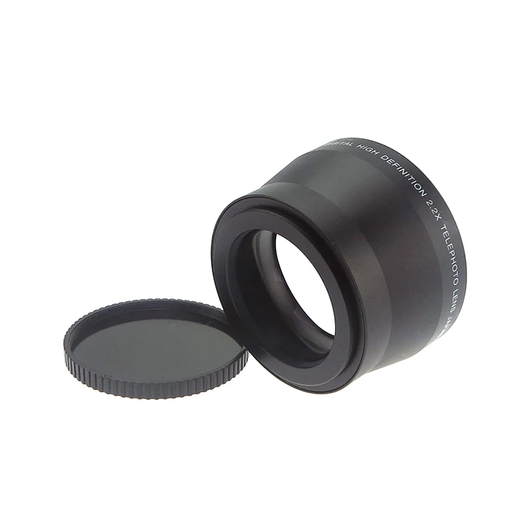 Fotoaparat Telefoto Objektiv 2.2 X 62mm Visoke Hitrosti Tele Lente lentes Blizu Altura za Canon, Nikon, Sony 18-200/18-250mm