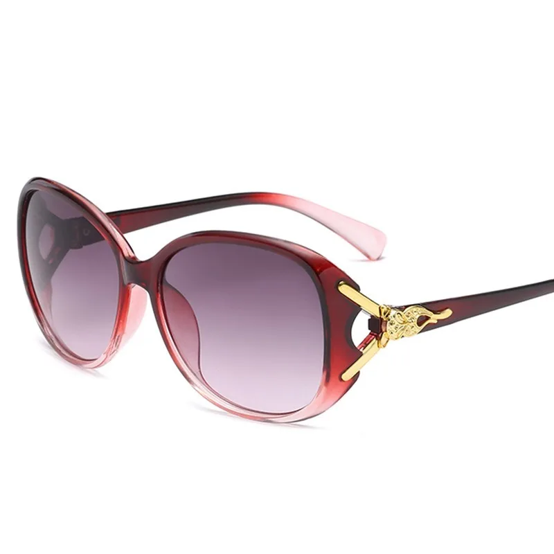 Fox Glavo, sončna Očala Ženske blagovne Znamke Oblikovalec Trendovska sončna Očala Ocean Veliki Škatli za Ženske Modni Ženski Vijolično Potovanja Akril Oculos