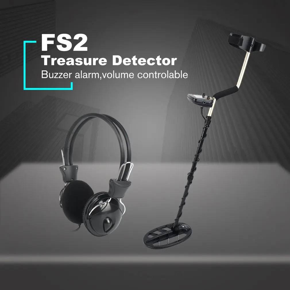FS2 Strokovno Podzemni Prenosni Detektor Kovin Ročni Zaklad Lovec Zlata Kopač Finder Odkrivanje Oprema
