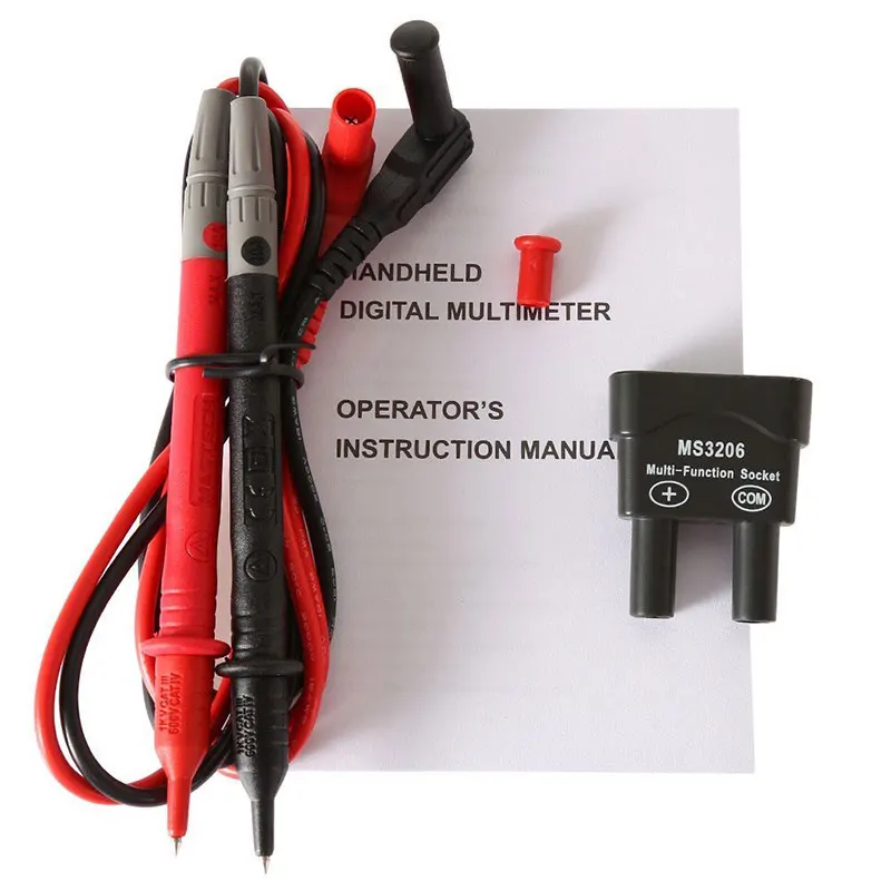 FTBTOC MS8268 Auto Obseg Digitalni Multimeter Popolno zaščito AC/DC Voltmeter Ampermeter Ohm Merilnik Kapacitivnosti diode test