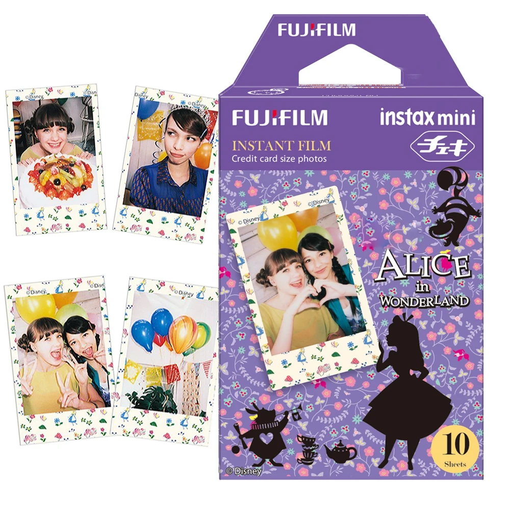 Fujifilm Instax Mini Barvni Film 20 Fotografij (2 Paketi) Alice v Čudežni deželi InstanPicture Za Mini 11 8 90 25 70 Fotoaparat SP-2