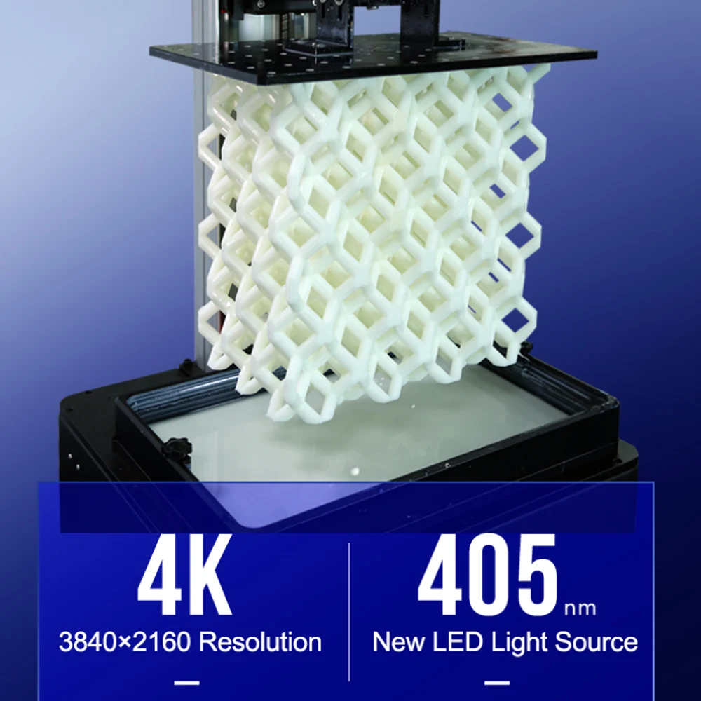 FUNGDO LCD 3D tiskalnik velikega velik size13.3 palčni 4K zaslon 405nm smolo, visoko natančno in hitro rezanje, z veliko tiskanja velikost
