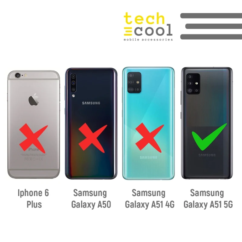 FunnyTech®Silikonsko Ohišje za Samsung Galaxy A51 5 G l stavek 