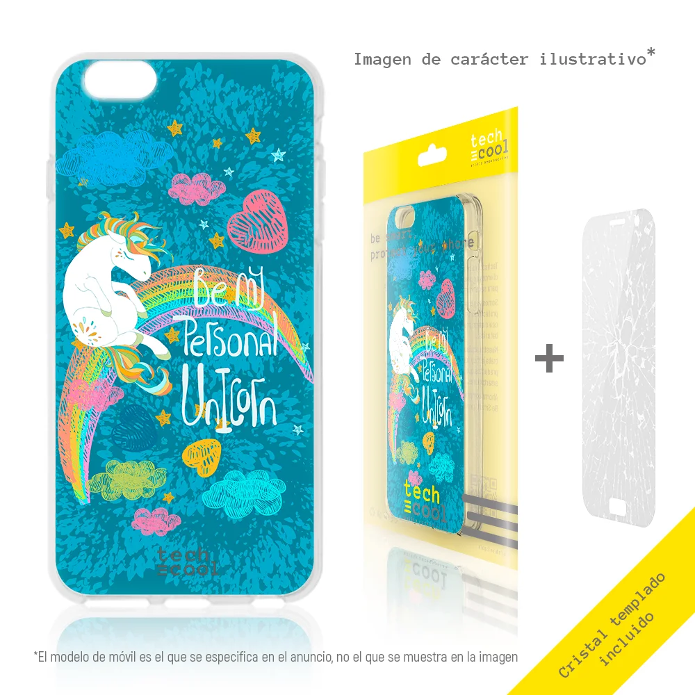 FunnyTech®Silikonsko Ohišje za Xiaomi Redmi Opomba 7 / Opomba 7 Pro l besedne zveze unicorns modelov ilustracije 2