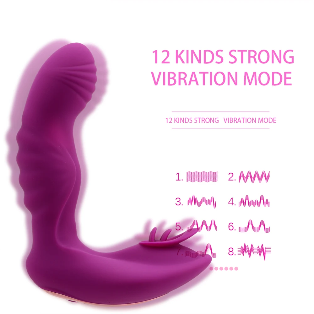 G-spot Massager Nosljivi Dildo, Vibrator Hlačke Postaviti Na Vibrator Sex Igrače za Ženske Klitoris Stimulator Ustni Lizanje