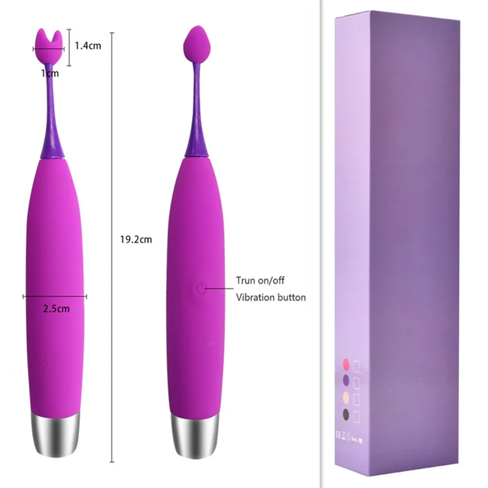 G-spot Vibrator za Klitoris USB Charge Močan Klitorisa Vaginalne Nastavek Stimulator za Hitro Orgazem Seks Igrače za Ženske Masturbacija