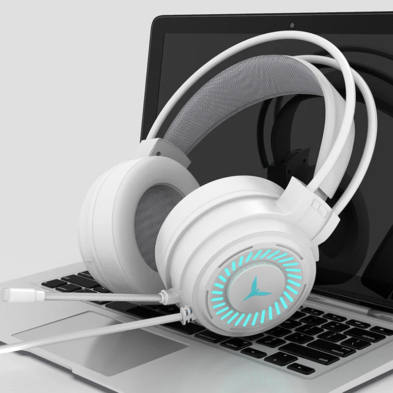 G58 Profesionalne Gaming Slušalke 3.5 mm Slušalke Glasbo, Slušalke Stereo Nad Uho Zložljive Barvite Slušalke z Mikrofonom