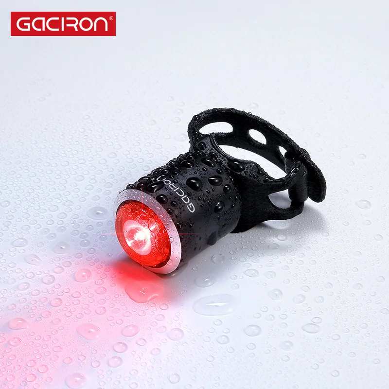 Gaciron USB Polnilne Nepremočljiva Cestno Kolo Jahanje Zadnje Luči Mini LED Izposoja Luč Gorsko Kolesarski Senzor opozorilna Lučka