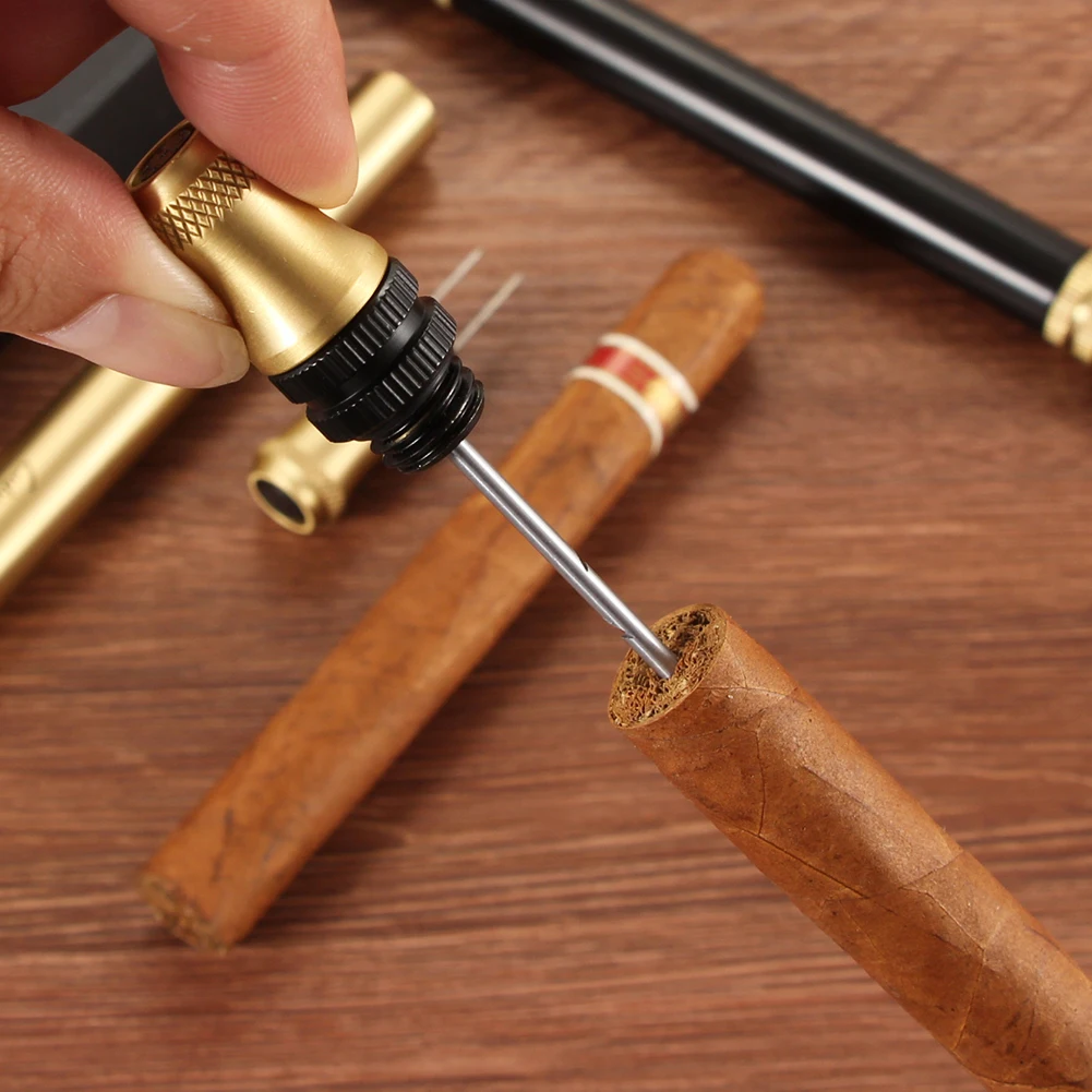 GALINER Kovin kot Nalašč Pripravi Cigar Luknjanje Rezilo Potovanja Udarec Cigar Iglo Luknjo Odpirač Žep Kajenje dodatna Oprema Za CT Lubinski