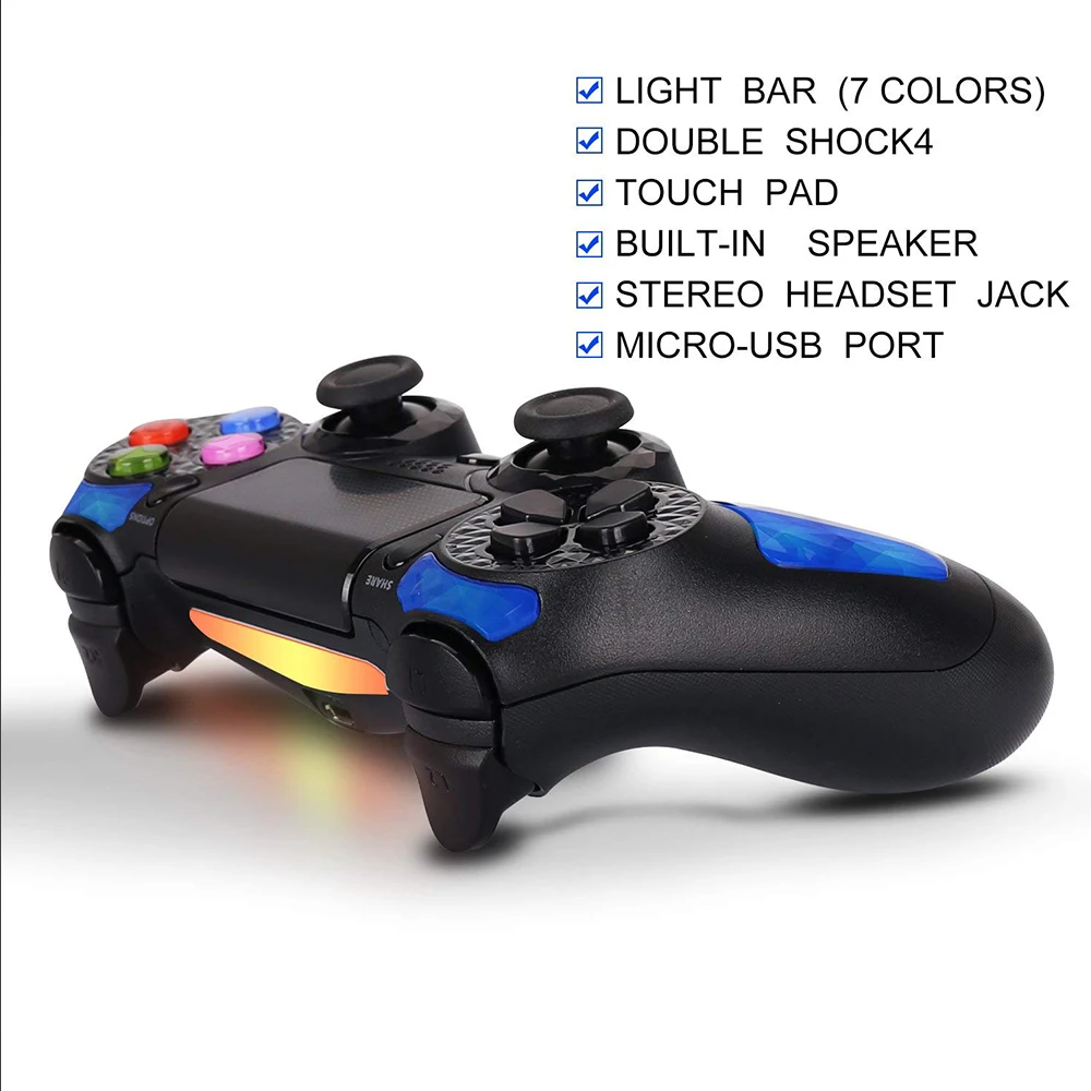 Gamepad za SONY PC/PS3/PS4 krmilnik za igre brezžični palčko za PlayStation 4 Krmilnik za Igre modri gumb share