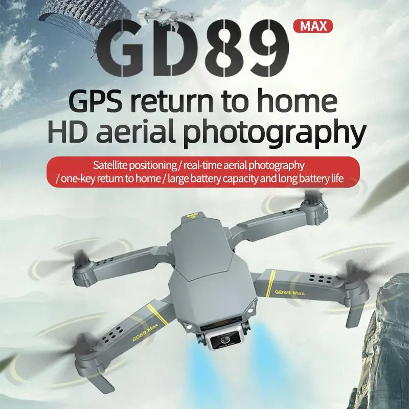 GD89 MAX GPS Brnenje 6K HD Kamera Quadrocopter EXA MAX z Nastavljivo Gimbal Mini Quadcopter Menoj brezpilotna letala RC Ovira Brnenje