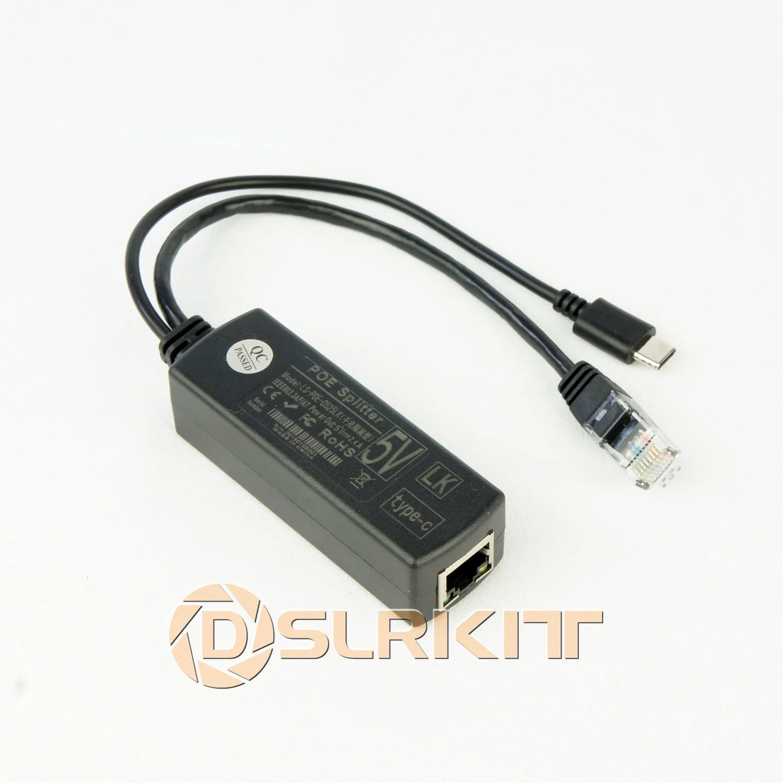 Gigabit Raspberry Pi 4 4B Aktivno PoE Delilnik USB TIP C 5V Napajanje Preko Ethernet
