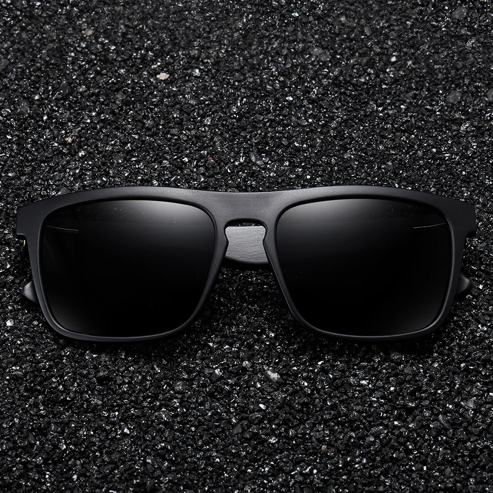 GM prišlekov Črna Lesena Polarizirana sončna Očala za Moške Bambusa sončna Očala Rdeče UV400 Leče Moda Vožnje Odtenki S5523