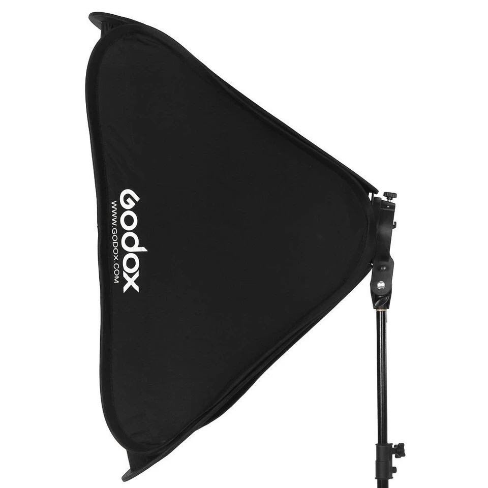 Godox 60x60 cm Softbox Kit Flash Difuzor + S-vrsta Nosilec Bowens Držalo za Canon, Nikon Bliskavico Speedlite 60*60 cm Soft box