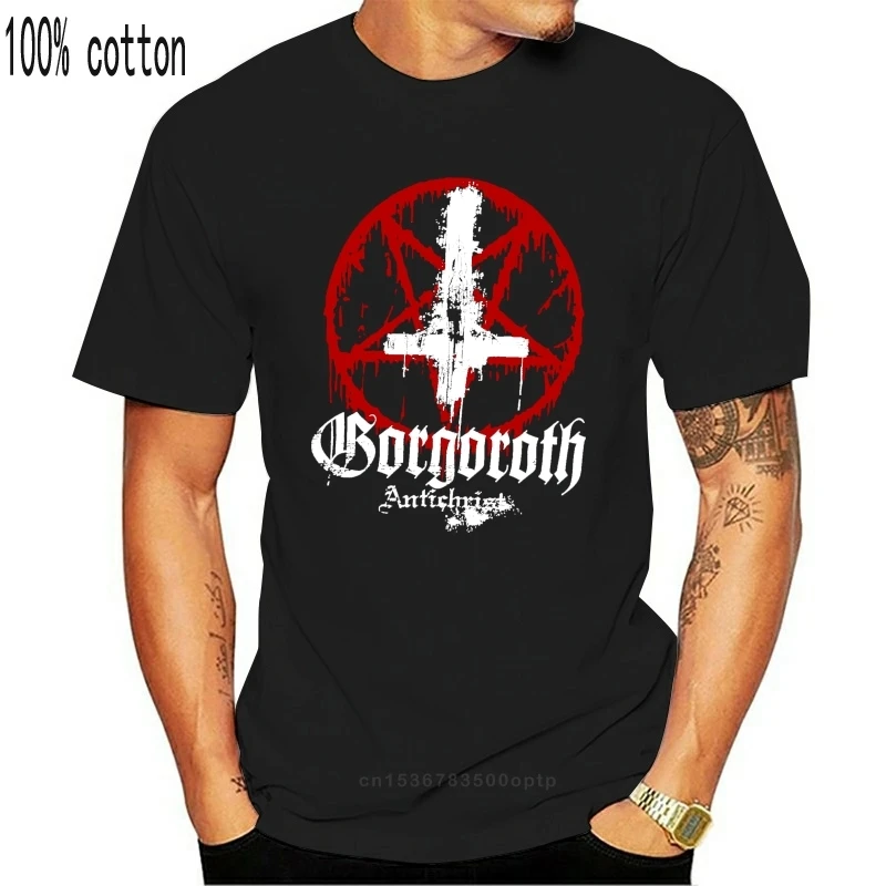 GORGOROTH Velika T-Shirt Nesmrtni 1349 Marduk Tsjuder Taake Karpatska Gozd Rokavi Moški majica s kratkimi rokavi Moda