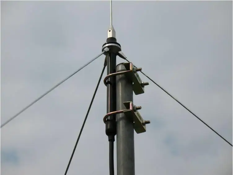 GP1 1/4 valovne dolžine GP dežnik antena 87-108MHz (razdeljen na pet delov) (90MHz) (94MHz) (98MHz) (102MHz) (106MHz)