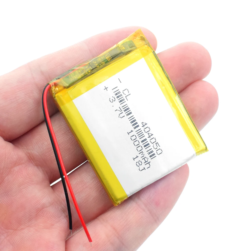 GPS navigator baterijo 3,7 V 404050 1000MAH Polymer Litijeve baterije Polnilne Li-ion Celic Za MP3, MP4 MP5 Električne Igrače Prenosnik