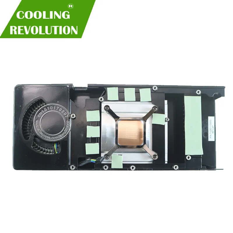 Grafične kartice fan heatsink za AMD RADEON RX 470 RX470 RX 480 RX480 javna izdaja aluminija