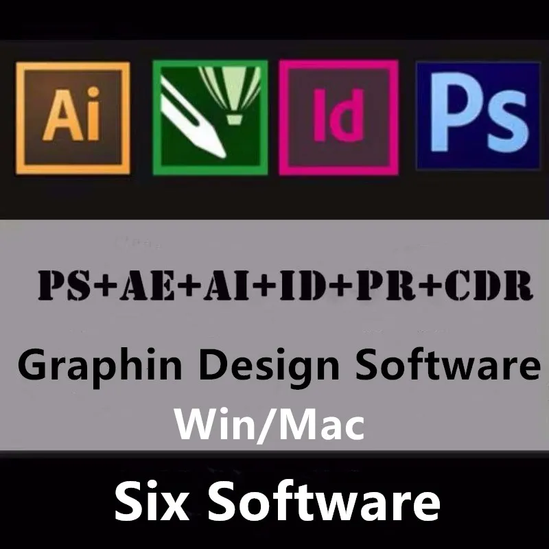 Graphic design, ki je popoln nabor programske opreme, 6 programske opreme 2020 različica umetnosti popravila risanje - Win/Mac