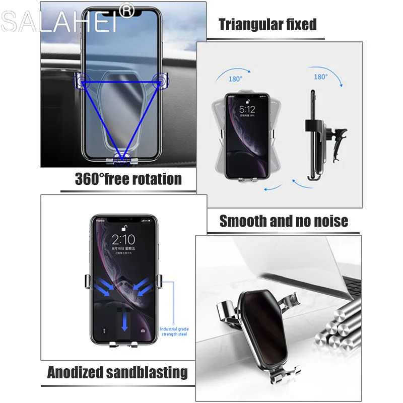 Gravity Avto, Mobilni Telefon, Držalo Za Toyota RAV4 2020 Ne Magnetni GPS Pametni Stojalo Zraka Vent Posnetek Gori Podporo Dodatki