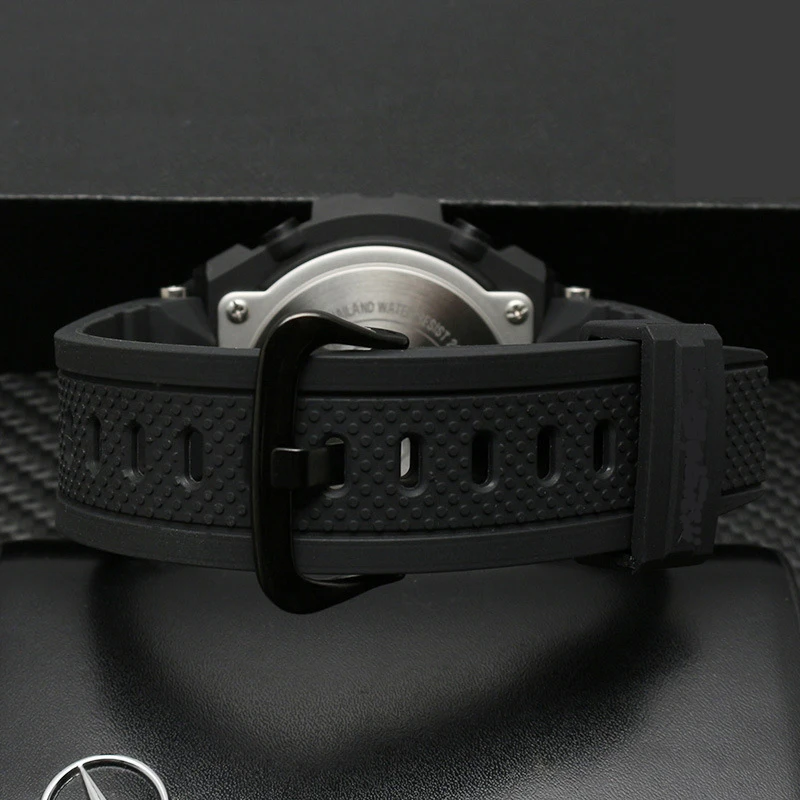 Gume Watchband za Casio G ŠOK Serije GST-210/W300/400G/B100 Vodotesno Silikonsko Watch band Moških trakov Pribor 26*14
