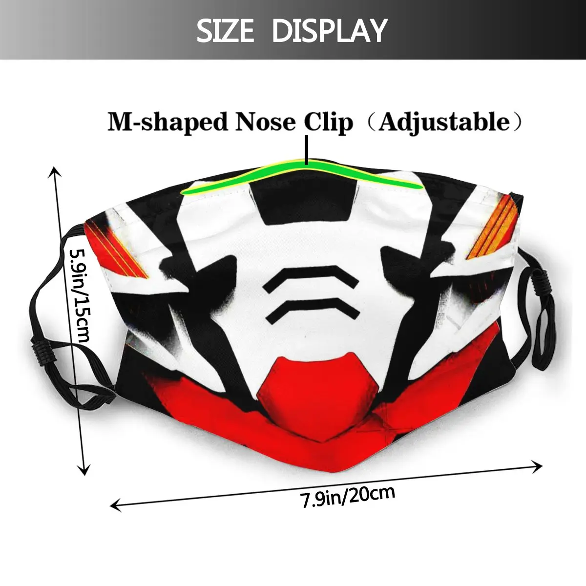 GUNDAM MOBILE SUIT GUNDAM Anime Krpo Maske Robot Usta Masko Usta pokrijte S Filtri za Zaščitne Obrazne