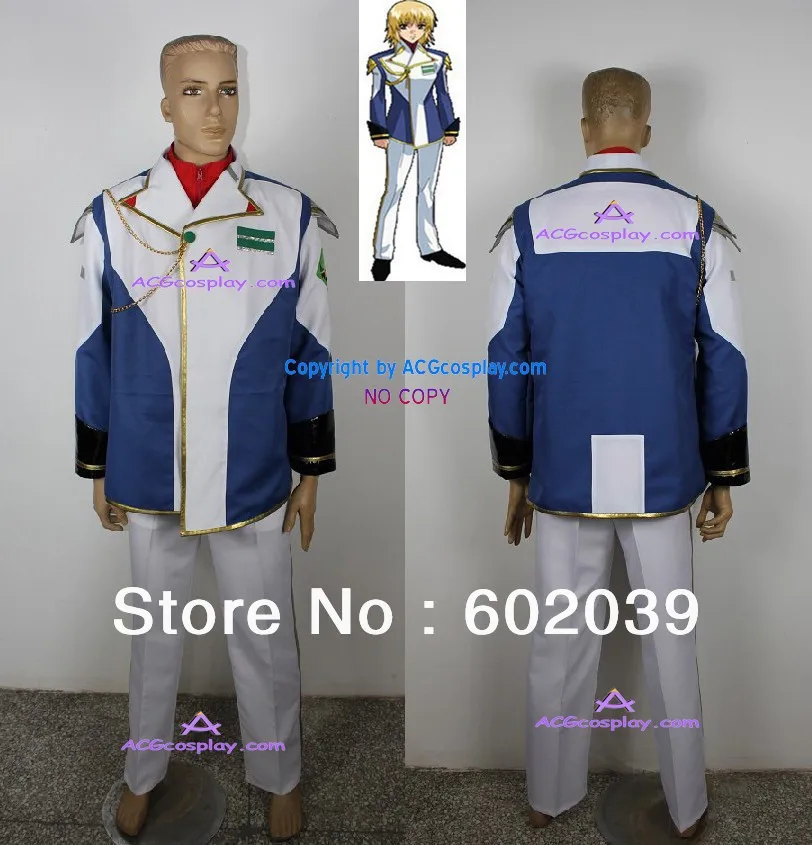 Gundam Mobile Suit Gundam SEED Destiny Cagalli Yula Athha Cosplay Kostum ACGcosplay Dobra Kvaliteta