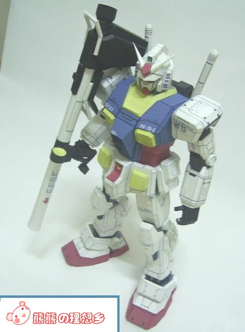 Gundam RX-78-2 V1.0 Papirja Model