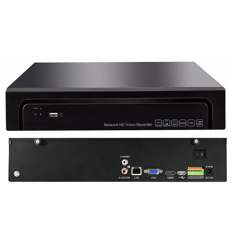 H. 265/H. 264 32CH 5.0 MP ONVIF UHD 4K 25CH NVR Video Snemalnik DVR IP Kamera za Nadzor Varnosti CCTV Sistema 2 SATA Podporo 8TB